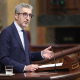 El ministro de Hacienda, Arcadi España, durante un pleno en el Congreso de los Diputados Eduardo Parra - Europa Press