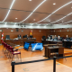 El hombre acusado de asesinar a su esposa embarazada de mellizos el 27 de mayo de 2023 durante un juicio, en la Audiencia Provincial de Álava, a 4 de mayo de 2026, en Vitoria, Álava Iñaki Berasaluce - Europa Press