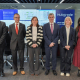 (I-D) Oriol Mas (Veolia), Jordi Terrades (Generalitat), La Consellera Sílvia Paneque, Daniel Tugues (Veolia), La Alcaldesa Alba Barnusell Y La Diputada En El Congreso De Los Diputados Andrea Canelo ALBERTO PAREDES - VEOLIA