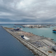 Espacio que ocupará la futura Terminal G de cruceros del Puerto de Barcelona PUERTO DE BARCELONA