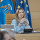 Rosa Dávila, presidenta del Cabildo de Tenerife, en un pleno CABILDO DE TENERIFE