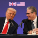 El presidente estadounidense, Donald Trump, y el primer ministro británico, Keir Starmer Leon Neal/PA Wire/dpa
