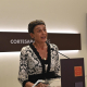 La portavoz del PP en las Cortes de Aragón, Ana Marín,  en una comparecencia reciente.  Ramón Comet - Europa Press