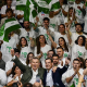 El presidente del PP de Andalucía y candidato a la reelección de la Presidencia de la Junta, Juanma Moreno, durante un acto de campaña. a 10 de mayo de 2026 en Málaga (Andalucía, España).  Álex Zea - Europa Press