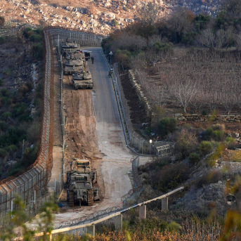 Tropas israelíes cerca de la zona de amortiguación entre Siria e Israel en los Altos del Golán Europa Press/Contacto/Ayal Margolin