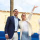 La presidenta del Govern, Marga Prohens, y el presidente de la Junta de Andalucía, Juanma Moreno, durante un acto del PP de Baleares Tomàs Moyà - Europa Press