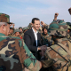 Bashar al Assad con militares sirios en una imagen de archivo. -/Syrian Presidency/dpa