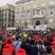 Manifestación en plaza Sant Jaume para recordar al bombero fallecido durante un incendio en un taller mecánico en Vilanova i la Geltrú (Barcelona) EUROPA PRESS