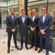 De izquierda a derecha: Alfonso Parejo Yanguas, Gonzalo Montes Amayo, Jordi Castañeiro y Juan José Legarda. INTERPATH
