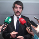 El ministro de Cultura, Ernest Urtasun, durante la presentación del programa ‘Cine Vecino’ en la sede del Ministerio de Cultura Eduardo Parra - Europa Press