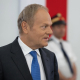 El primer ministro de Polonia, Donald Tusk, en un acto en Varsovia.  Europa Press/Contacto/Marcin Banaszkiewicz/Fotonew