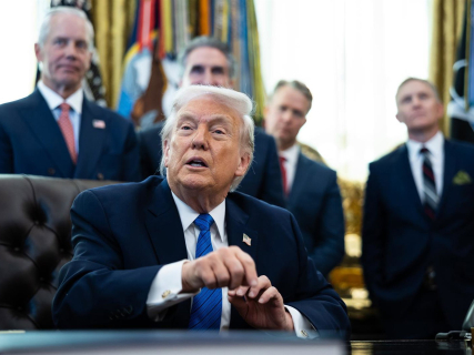 El presidente de Estados Unidos, Donald Trump, en el Despacho Oval de la Casa Blanca. Europa Press/Contacto/Francis Chung - Pool via CNP