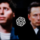 El CEO de OpenAI, Sam Altman, y el CEO de Tesla y SpaceX, Elon Musk. Europa Press/Contacto/Ahmed Fesal Bayaa