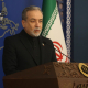 El ministro de Exteriores de Irán, Abbas Araghchi, en una rueda de prensa en Teherán Europa Press/Contacto/Sha Dati