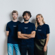 De izquierda a derecha: Andrea Lonza, cofundador y CTO de Lexroom; Paolo Fois, cofundador y CEO de la firma; y Martina Domenicali, cofundadora y CRO. LEXROOM