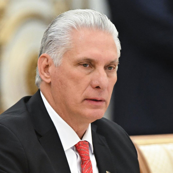 El presidente de Cuba, Miguel Díaz-Canel, durante una visita oficial a Bielorrusia en junio de 2025 (archivo) Europa Press/Contacto/Sergei Bobylev