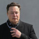 FILED - 13 August 2021, Brandenburg, Gruenheide: Tesla CEO Elon Musk stands at a press event at the Tesla Gigafactory site. Photo: Patrick Pleul/dpa-Zentralbild/POOL/dpa Patrick Pleul/dpa-Zentralbild/PO