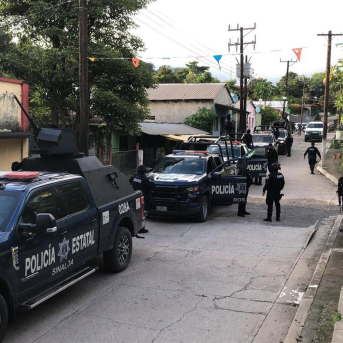 Imagen de archivo de varios vehículos de la Policía de México. SECRETARÍA DE SEGURIDAD DE SINALOA (MÉXICO) Imagen de archivo de varios vehículos de la Policía de México. SECRETARÍA DE SEGURIDAD DE SINALOA (MÉXICO)