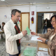 Julio Millán vota durante las elecciones andaluzas del pasado domingo. PSOE DE JAÉN