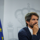 Pie de Foto: El ministro de Cultura, Ernest Urtasun, durante una rueda de prensa posterior a la Reunión del Consejo de Ministros, en el Palacio de La Moncloa, a 17 de septiembre de 2024 | Alejandro Martínez Vélez