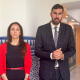 Los diputados del grupo parlamentario Mixto, José Ángel Antelo y Virginia Martínez PRENSA ANTELO