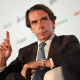 El expresidente del Gobierno José María Aznar durante la primera jornada del VII Foro Internacional Expansión, en el Parador de Alcalá de Henares, a 19 de mayo de 2025, en Alcalá de Henares, Madrid (España).  Alejandro Martínez Vélez - Europa Press