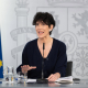 La ministra de Inclusión, Seguridad Social y Migraciones y portavoz del Gobierno, Elma Saiz, interviene durante la rueda de prensa posterior al Consejo de Ministros, a 19 de mayo de 2026. Isa Saiz - Europa Press