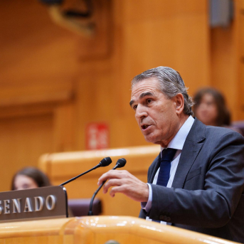 El senador del PP Juan José Sanz Vitorio interviene durante una sesión plenaria, en el Senado, a 5 de noviembre de 2025, en Madrid (España). Matias Chiofalo - Europa Press El senador del PP Juan José Sanz Vitorio interviene durante una sesión plenaria, en el Senado, a 5 de noviembre de 2025, en Madrid (España). Matias Chiofalo - Europa Press