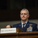 El comandante Supremo Aliado de la OTAN (SACEUR), Alexus Grynkewich, en el Senado norteamericano. Europa Press/Contacto/Andrew Thomas