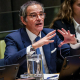 El director general del Organismo Internacional de Energía Atómica (OIEA), Rafael Grossi Europa Press/Contacto/Bianca Otero