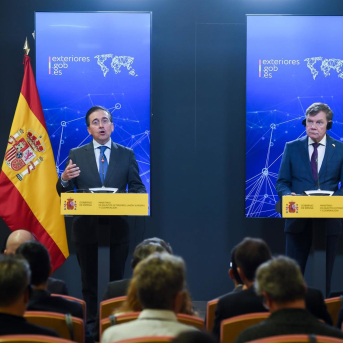 El ministro de Asuntos Exteriores, Unión Europea y Cooperación, José Manuel Albares (i) y su homólogo alemán, Johann David Wadephul (d), en una imagen de archivo. Gustavo Valiente - Europa Press El ministro de Asuntos Exteriores, Unión Europea y Cooperación, José Manuel Albares (i) y su homólogo alemán, Johann David Wadephul (d), en una imagen de archivo. Gustavo Valiente - Europa Press