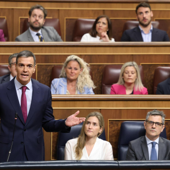 El presidente del Gobierno, Pedro Sánchez, interviene en la sesión de control al Gobierno, en el Congreso de los Diputados, a 20 de mayo de 2026, en Madrid (España). Marta Fernández - Europa Press El presidente del Gobierno, Pedro Sánchez, interviene en la sesión de control al Gobierno, en el Congreso de los Diputados, a 20 de mayo de 2026, en Madrid (España). Marta Fernández - Europa Press