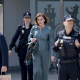 La exministra de Defensa, María Dolores de Cospedal, a su salida de la Audiencia Nacional, a 23 de abril de 2026, en San Fernando, Madrid (España).  Alberto Ortega - Europa Press
