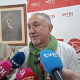 El secretario general de UGT, Pepe Álvarez, en declaraciones a los medios en Mérida con motivo de unas jornadas formativas sobre Seguridad Social y Jubilación EUROPA PRESS