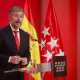 El consejero de Presidencia, Justicia y Administración Local, Miguel Ángel García Martín, en la rueda de prensa posterior al Consejo de Gobierno COMUNIDAD DE MADRID