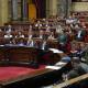El Parlament endurece y triplica las multas por grafitis en trenes hasta 900.000 euros