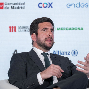 El presidente ejecutivo de Cox, Enrique Riquelme, durante la segunda jornada del VII Foro Internacional Expansión, a 20 de mayo de 2026, en Madrid (España). Alberto Ortega - Europa Press El presidente ejecutivo de Cox, Enrique Riquelme, durante la segunda jornada del VII Foro Internacional Expansión, a 20 de mayo de 2026, en Madrid (España). Alberto Ortega - Europa Press