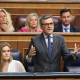 El ministro de la Presidencia, Justicia y Relaciones con las Cortes, Félix Bolaños, interviene durante una sesión de control al Gobierno, en el Congreso de los Diputados, a 20 de mayo de 2026, en Madrid (España). Marta Fernández - Europa Press