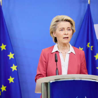 La presidenta de la Comisión Europea, Ursula von der Leyen Claudio Centonze/European Commis / DPA La presidenta de la Comisión Europea, Ursula von der Leyen Claudio Centonze/European Commis / DPA