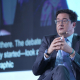 El ministro para la Transformación Digital y de la Función Pública, Óscar López, participa en el Encuentro Internacional por los Derechos Digitales, en La Llotja de Mar, a 14 de mayo de 2026, en Barcelona, Cataluña (España) David Zorrakino - Europa Press