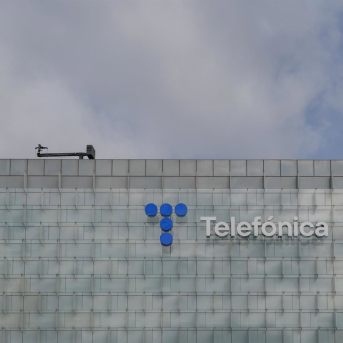 Exterior de la sede de Telefónica Eduardo Parra - Europa Press Exterior de la sede de Telefónica Eduardo Parra - Europa Press