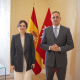 La presidenta de la Comunidad de Madrid, Isabel Díaz Ayuso, ha recibido al disidente cubano José Daniel Ferrer COMUNIDAD DE MADRID