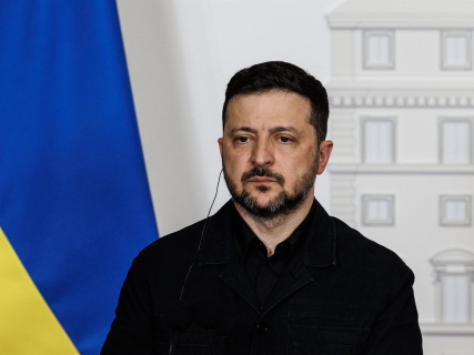 El presidente de Ucrania, Volodimir Zelenski, en su visita a Roma en abril de 2026. Europa Press/Contacto/Francesco Fotia