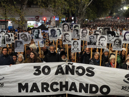 Marcha del Silencio celebrada este 20 de mayo en Montevideo (Uruguay) PRESIDENCIA DE URUGUAY