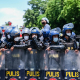 La Policía Nacional de Filipinas. Maverick Asio/ZUMA Press Wire/dp / DPA