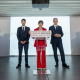 La ministra de Vivienda y Agenda Urbana, Isabel Rodríguez (c), atiende a los medios antes de la reunión de la Conferencia Sectorial de Vivienda y Agenda Urbana, en la sede del Ministerio Alberto Ortega - Europa Press
