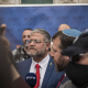 El ministro de Seguridad Nacional, Itamar Ben Gvir, durante una manifestación en su apoyo en Jerusalén. Europa Press/Contacto/Matteo Placucci