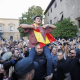 Vito Quiles, en un acto de 'España combativa' convocado en la Facultad de Derecho de la Universidad de Granada Álex Cámara - Europa Press