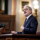 El diputado de Sumar Carlos Martín Urriza interviene durante una sesión plenaria, en el Congreso de los Diputados, a 10 de febrero de 2026, en Madrid (España).  A. Pérez Meca - Europa Press