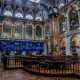 Paneles muestran los índices bursátiles en el interior del Palacio de la Bolsa, en Madrid (España) Ricardo Rubio - Europa Press